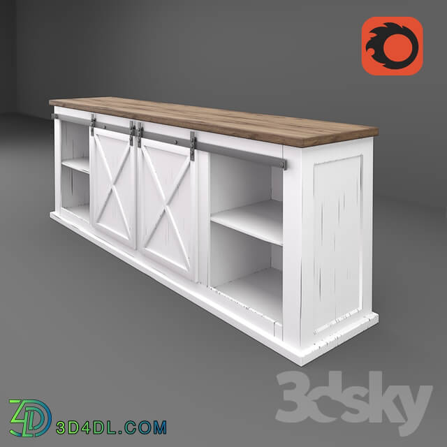 Sideboard _ Chest of drawer - Farmhouse tv table