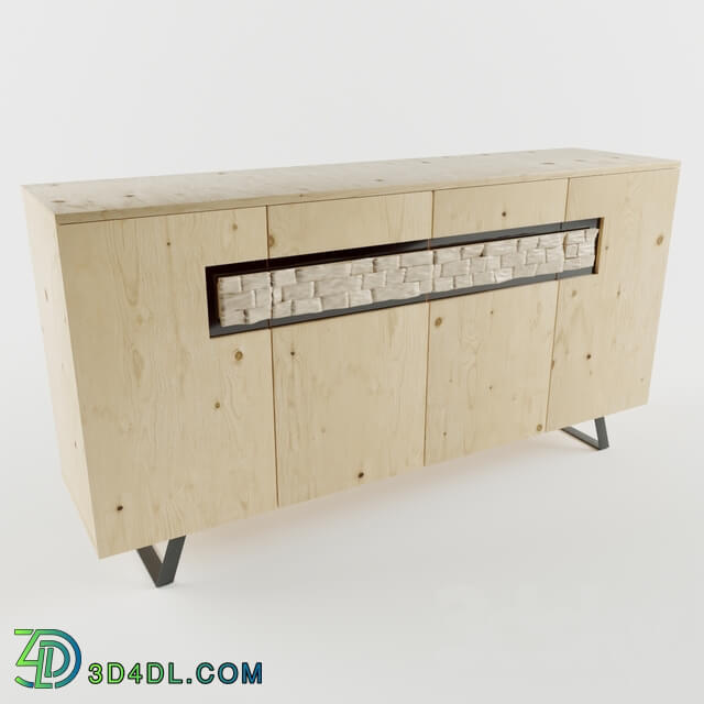 Sideboard _ Chest of drawer - Tumba_4_door_bravos