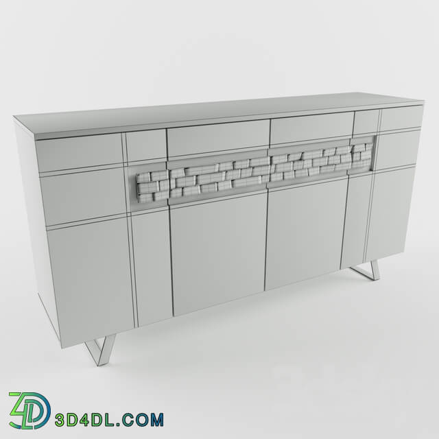 Sideboard _ Chest of drawer - Tumba_4_door_bravos