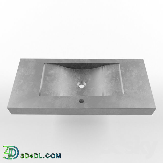 Wash basin - Ladia concrete sink 1000х450х100