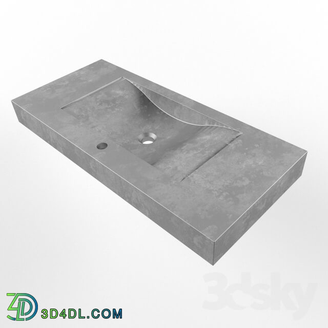 Wash basin - Ladia concrete sink 1000х450х100