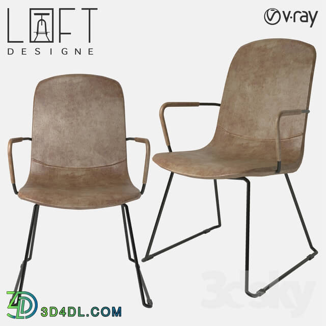 Chair - Chair LoftDesigne 2560 model