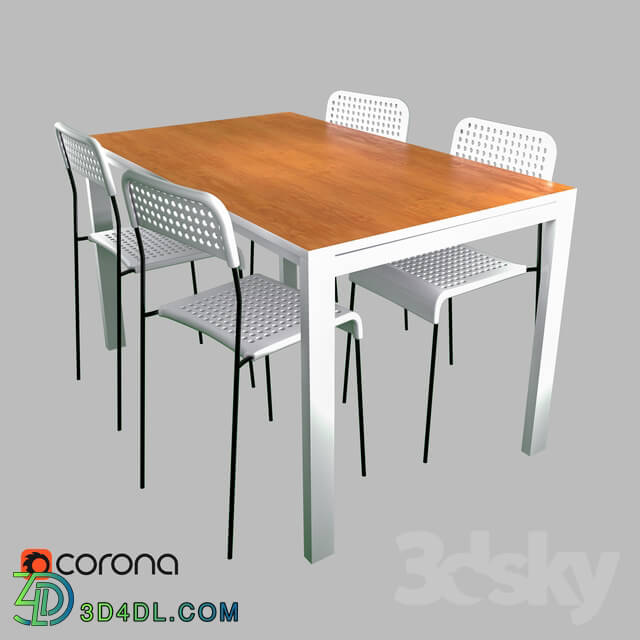 Table _ Chair - Meltorp Adde