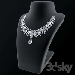 Miscellaneous - Diamond necklace 