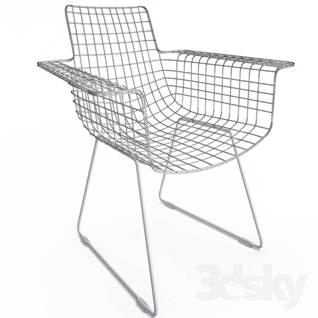 Chair - Black wire chair