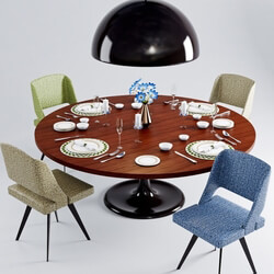 Table _ Chair - Dining Set 