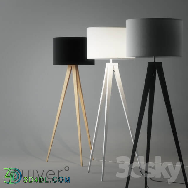 Floor lamp - Floor lamps Zuiver Tripod Lamp