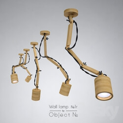 Ceiling light - wall lamp No1r by Object No 