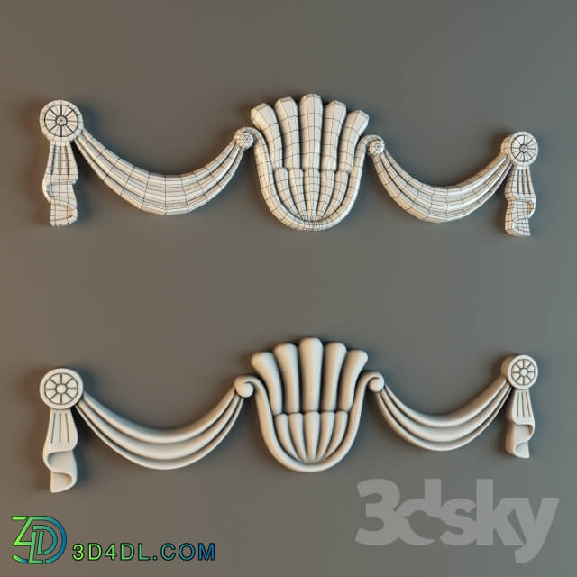 Decorative plaster - ornament