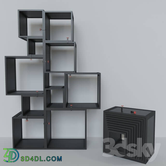 Other - Collapsible shelving Assemblage