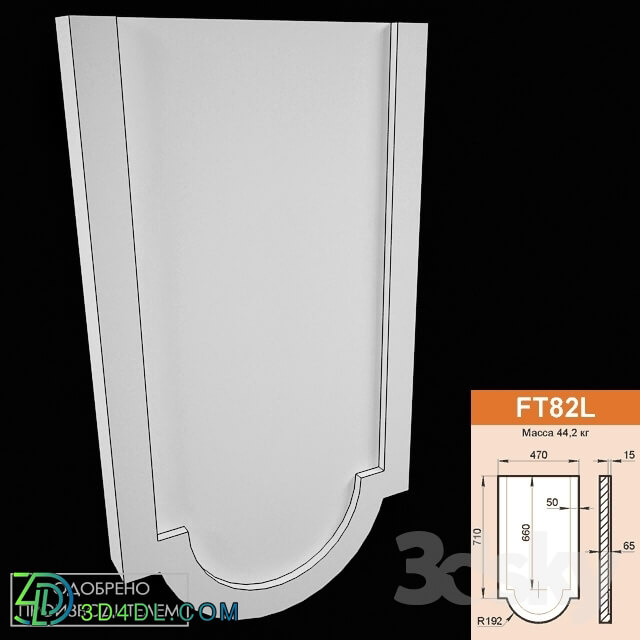 Decorative plaster - Bracket