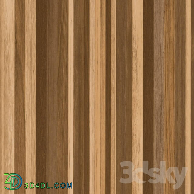 Wood - Glazed Stripewood 1400 x 1400