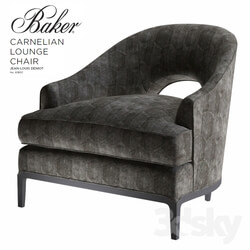 Arm chair - Baker CARNELIAN LOUNGE CHAIR 6180C 