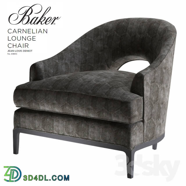 Arm chair - Baker CARNELIAN LOUNGE CHAIR 6180C