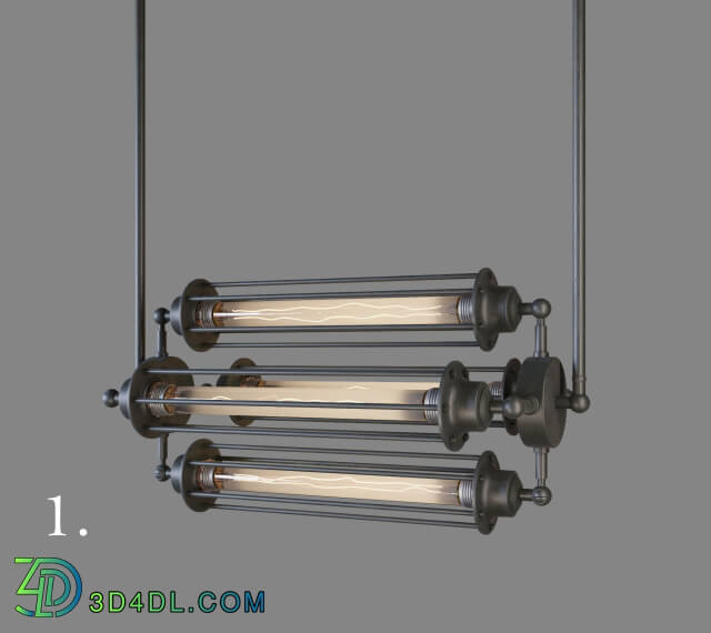 Wall light - Series Loft Industrial Edison Cage