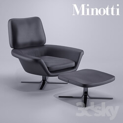 Arm chair - Minotti Blake Soft armchair 