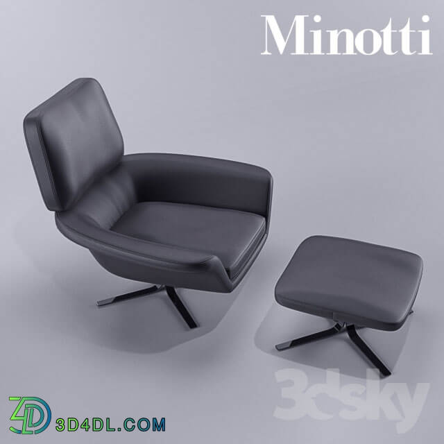 Arm chair - Minotti Blake Soft armchair