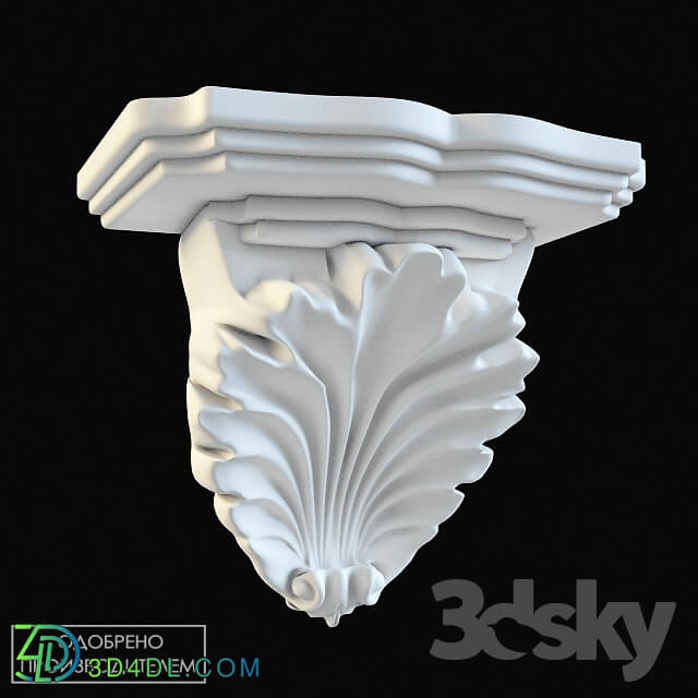 Decorative plaster - Bracket