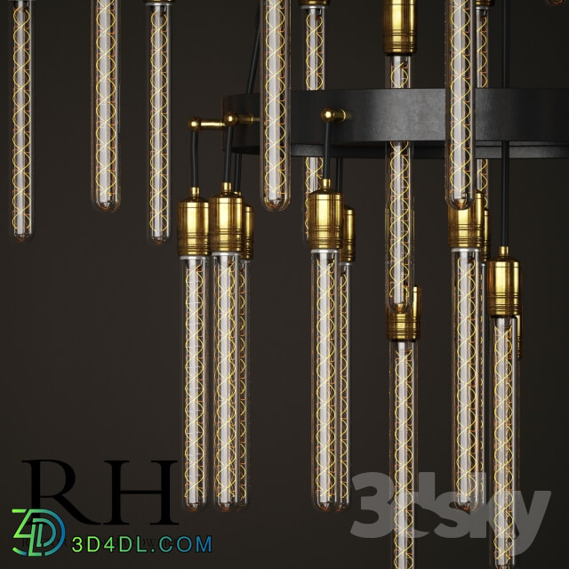 Ceiling light - Restoration Hardware AXIS 3-TIER CHANDELIER 60 _quot_