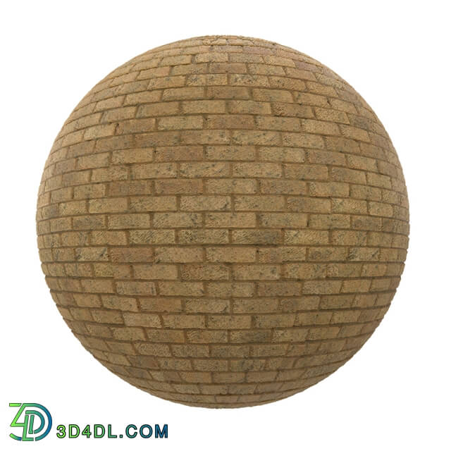 CGaxis-Textures Brick-Walls-Volume-09 yellow brick wall (02)