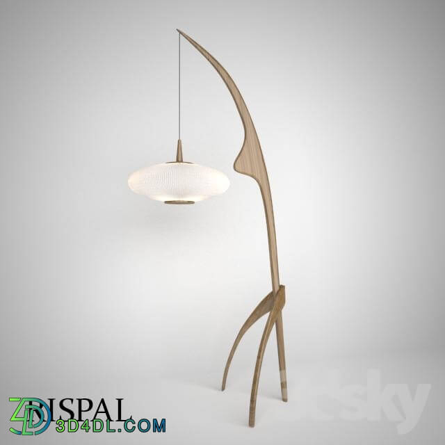 Floor lamp - Lamp _quot_Mantis_quot_