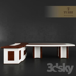 Office furniture - Turri Caractere collection_ office table 