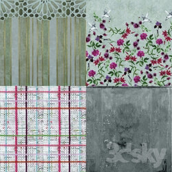 Wall covering - Wall_deco - Contemporary Wallpaper Pack 18 