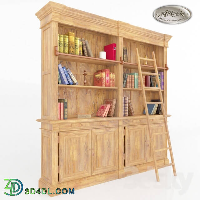 Wardrobe _ Display cabinets - Library double La truffe _Artichoke_