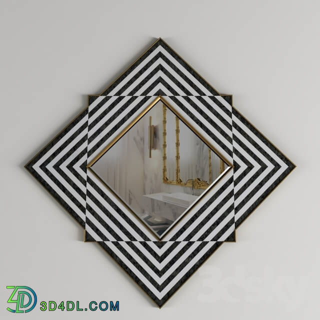 Mirror - dazzle wall mirror