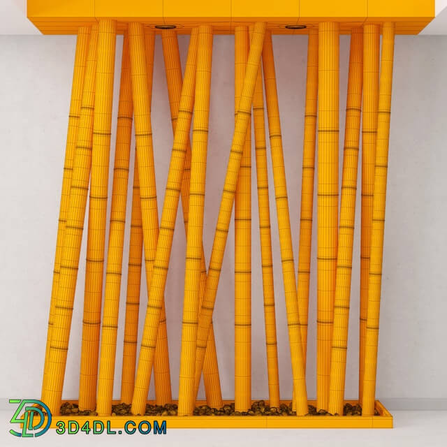 Other decorative objects - Decor bamboo _14 _ Decor of bamboo _14