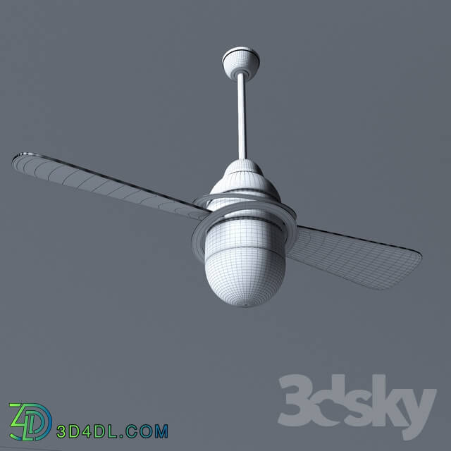 Ceiling light - 2-blade Ceiling Fan Involution from Fanimation