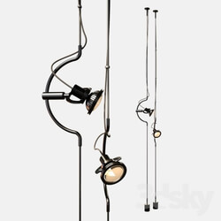 Floor lamp - Hanging lamp 