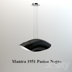 Ceiling light - Pendant lamp Mantra 1951 Pasion Negro 