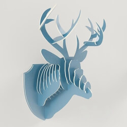 Other decorative objects - Deer Head 