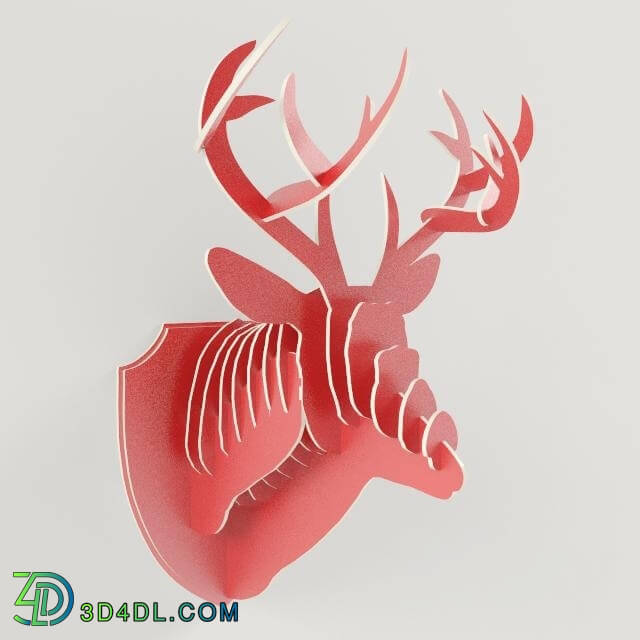 Other decorative objects - Deer Head