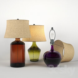 Floor lamp - Clift Glass Table Lamp 