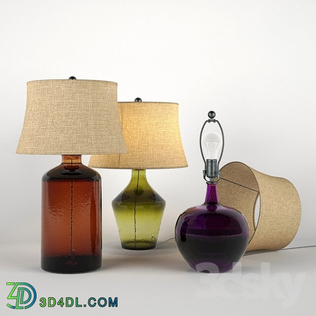 Floor lamp - Clift Glass Table Lamp