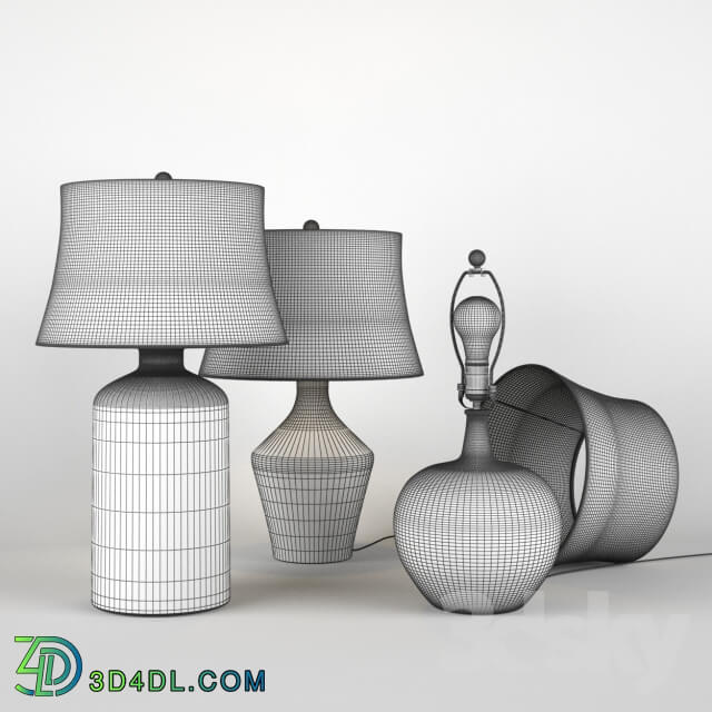 Floor lamp - Clift Glass Table Lamp