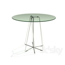 Table - glass table 