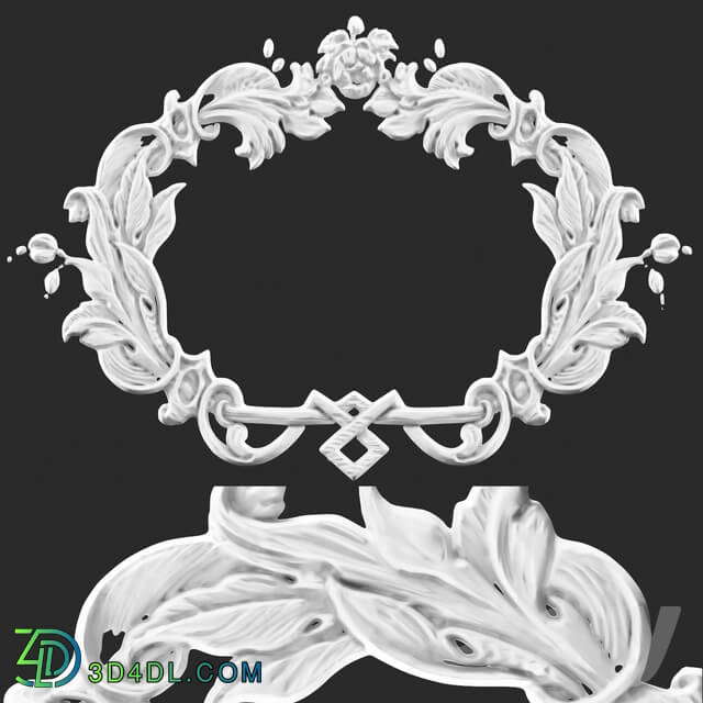 Decorative plaster - ornament 4