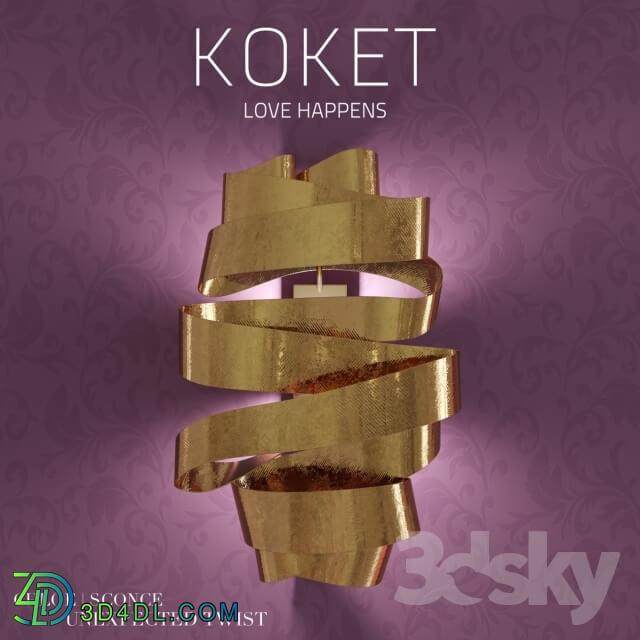 Wall light - KOKET CHLOE