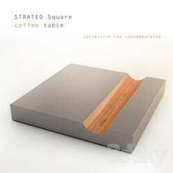 Table - STRATEO Square coffee table 