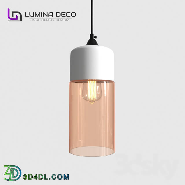 Ceiling light - _OM_ Suspended Lumina Deco Zenia white LDP 6806 _WT_
