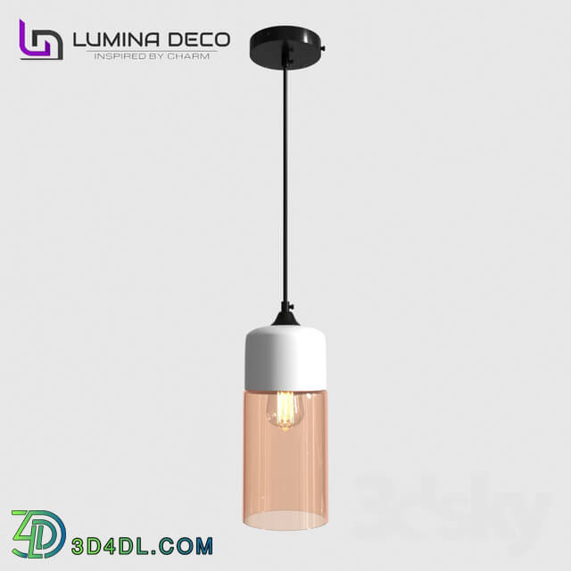 Ceiling light - _OM_ Suspended Lumina Deco Zenia white LDP 6806 _WT_