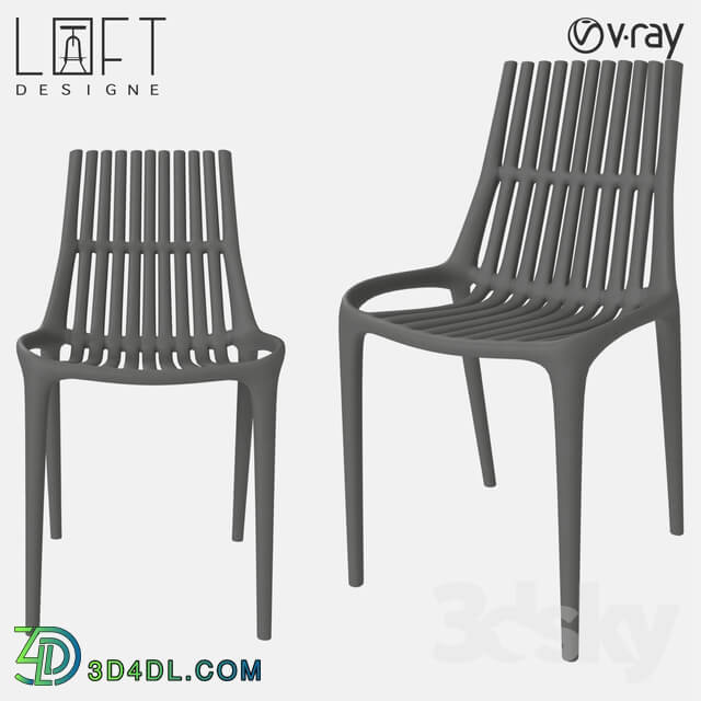 Chair - Chair LoftDesigne 30237 model