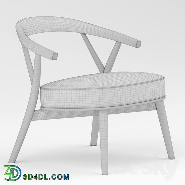 Chair - Cappellini Newood Relax Light chair