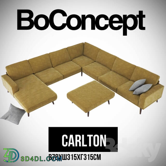 Sofa - Corner sofa Carlton