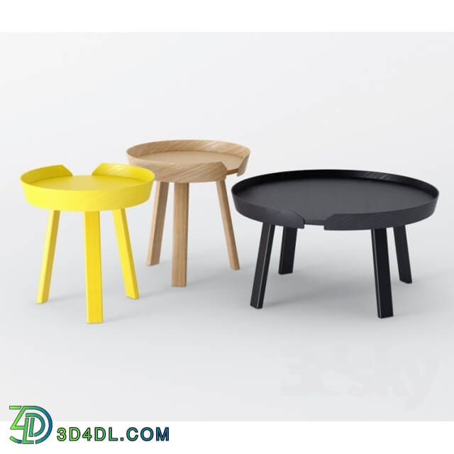 Table - Muuto around coffee tables