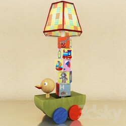 Table lamp - Light by _ducking_ with cubes 