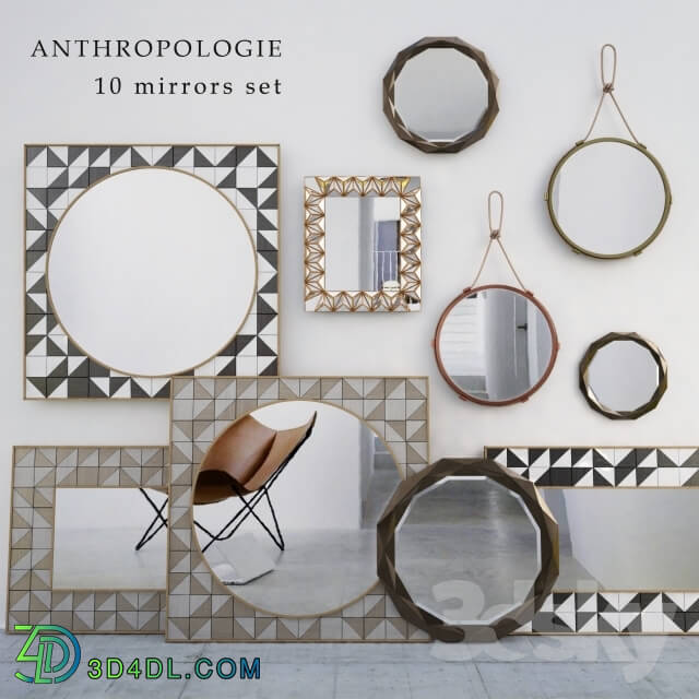 Mirror - Anthropollogie Mirrors set